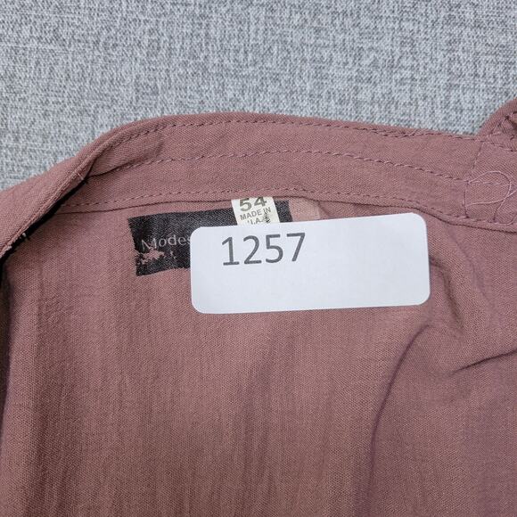 Modest Selections Women Open Front Duster Medium Dusty Rose Abaya Lagenlook - Picture 12 of 13